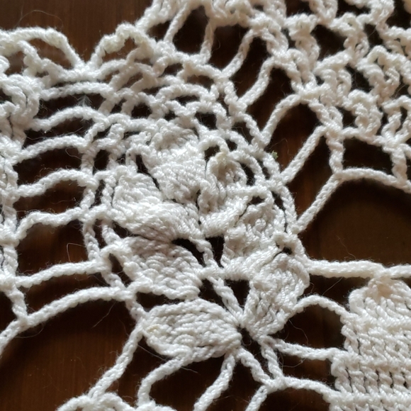 Handcrafted Crocheted Doily - Picture 4 of 4